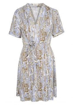 Cream Femme LUMAS Robe De Jour Tie Dye Snake Brunnera Blue -Cream Soldes Boutique e7c9a08000b245028ebb9c77fc4d1cc4