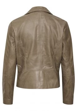 Cream Femme Veste En Cuir Pine Bark -Cream Soldes Boutique e990a1d2e1e64eaabf09765d6676da95