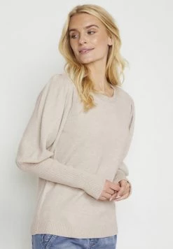 Cream CRDELA Pullover Silver Cloud Melange Femme