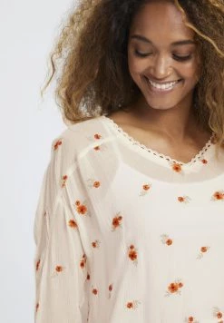 Cream Femme CRMIKA Blouse Snow White -Cream Soldes Boutique eb1e072ee22140ceab39263d2d16a227