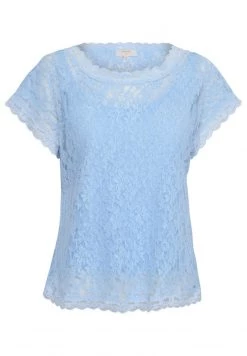 Cream Femme VIVI Blouse Placid Blue -Cream Soldes Boutique eb93b42ff42e4f6192ea536bcaf0822e