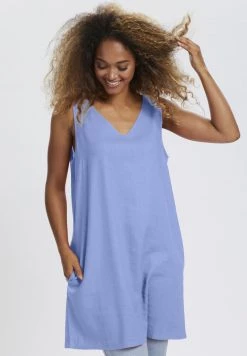 Cream CRVENTA SHORT MOLLIE FIT Robe De Jour Vista Blue