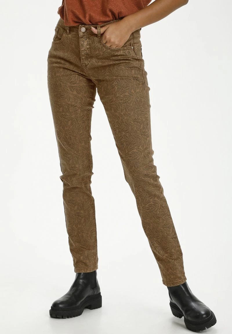 Cream Pantalon Classique Toasted Coconut Leaf Femme 1 Cream Pantalon Classique Toasted Coconut Leaf Femme