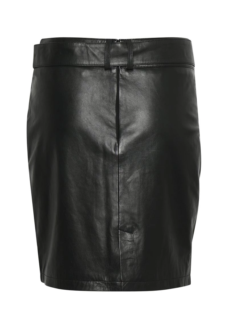 Cream Femme CRCHELLY LWG Jupe En Cuir Black 6 Cream Femme CRCHELLY LWG Jupe En Cuir Black – Image 6