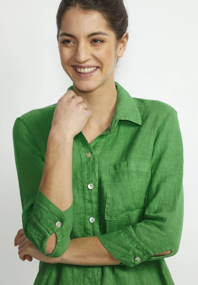 Cream CRBELLIS Chemisier Verde Prato Femme 4 Cream CRBELLIS Chemisier Verde Prato Femme – Image 4