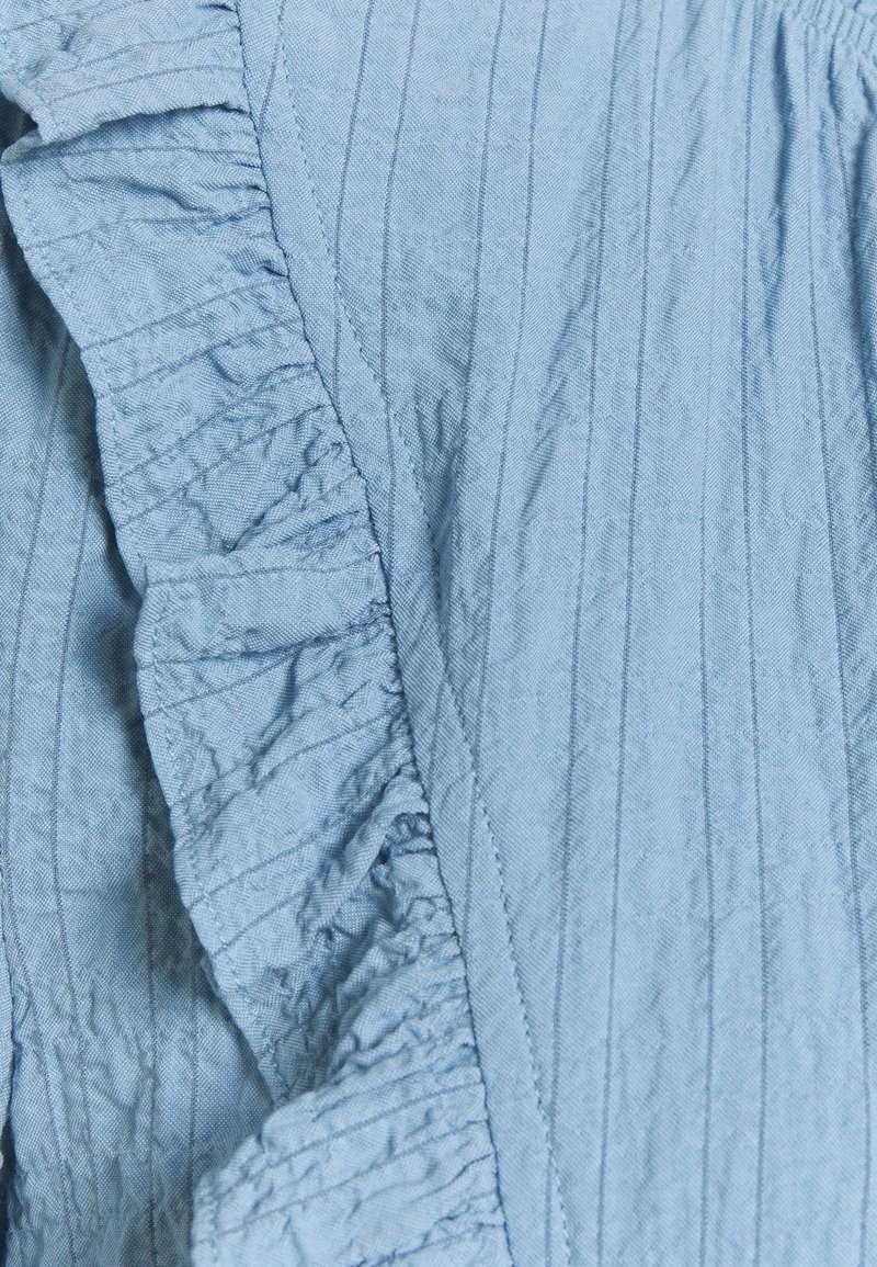 Cream ENGA BLOUSE Blouse Dusty Blue Femme 3 Cream ENGA BLOUSE Blouse Dusty Blue Femme – Image 3