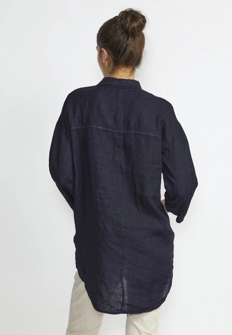 Cream Tunique Blue Marine Femme 3 Cream Tunique Blue Marine Femme – Image 3