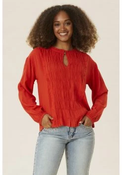 Cream Femme Blouse Aurora Red