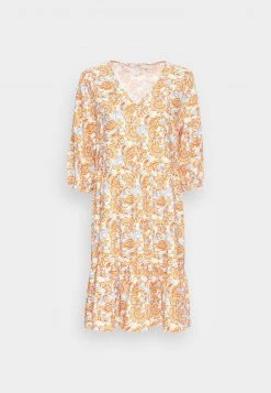 Cream CRVENTA DRESS KIM FIT Robe De Jour Vista Blue -Cream Soldes Boutique f467d0246b94407a9a7e590bf2195a00