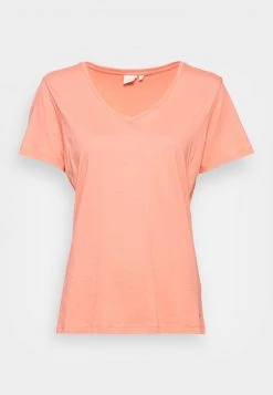 Cream NAIA T Shirt Basique Burnt Coral -Cream Soldes Boutique f4c6ec9b6200478e9e18d097f34babad