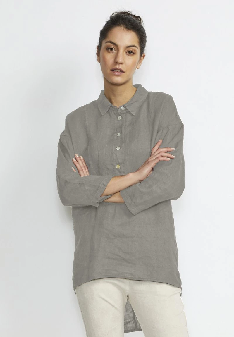 Cream Tunique Khaki 1 Cream Tunique Khaki