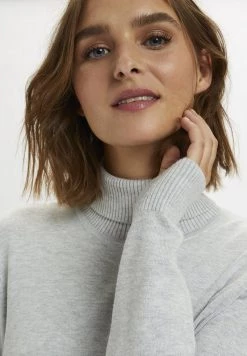 Cream CRTAMMY Pullover Light Grey Melange -Cream Soldes Boutique f7ef0a78b6ea4b52b0280475e81e2a24