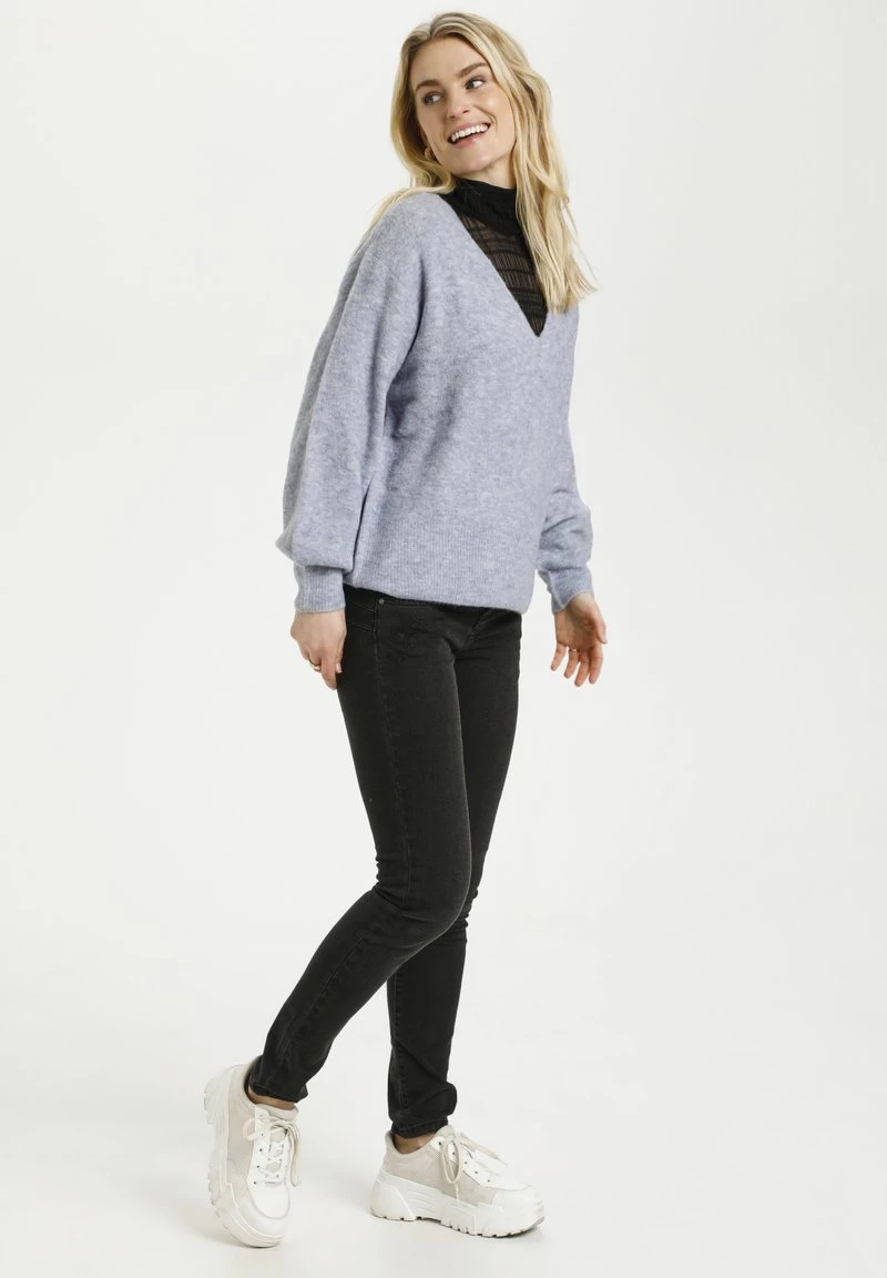 Cream CRMERLE Pullover Eventide Melange Femme 2 Cream CRMERLE Pullover Eventide Melange Femme – Image 2