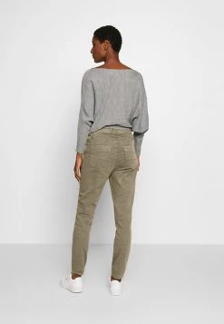 Cream ROSITA Pantalon Classique Khaki Femme -Cream Soldes Boutique fcf7de61238c4da5852a362aba91099c