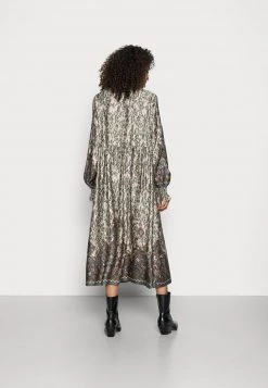 Cream Femme MARLENE DRESS Robe Longue Gunmetal -Cream Soldes Boutique fd12e10bc32a45a294c777d1aca70afc