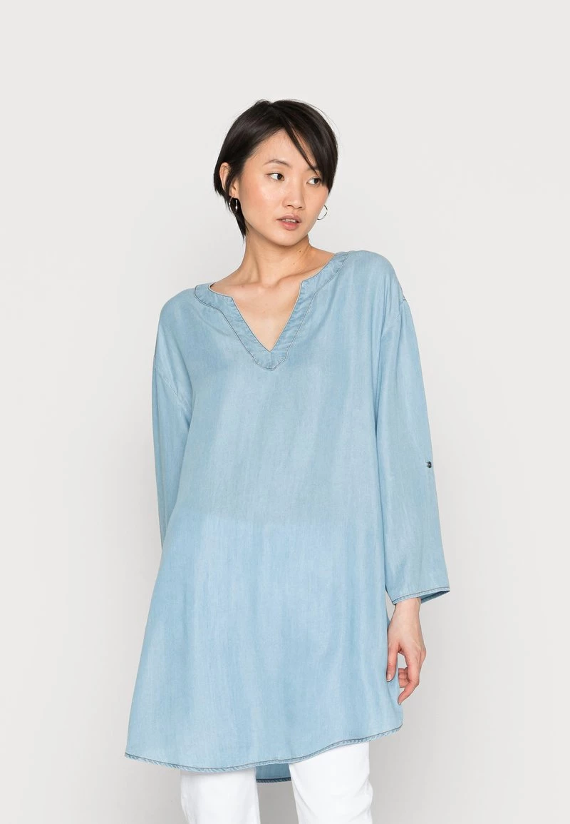 Cream Femme CRVENA TUNIC Blouse Blue Denim 1 Cream Femme CRVENA TUNIC Blouse Blue Denim