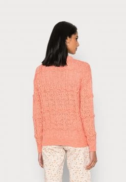 Cream CARINA CARDIGAN Gilet Burnt Coral -Cream Soldes Boutique fe52052c3ff4483a863ec58e69255046