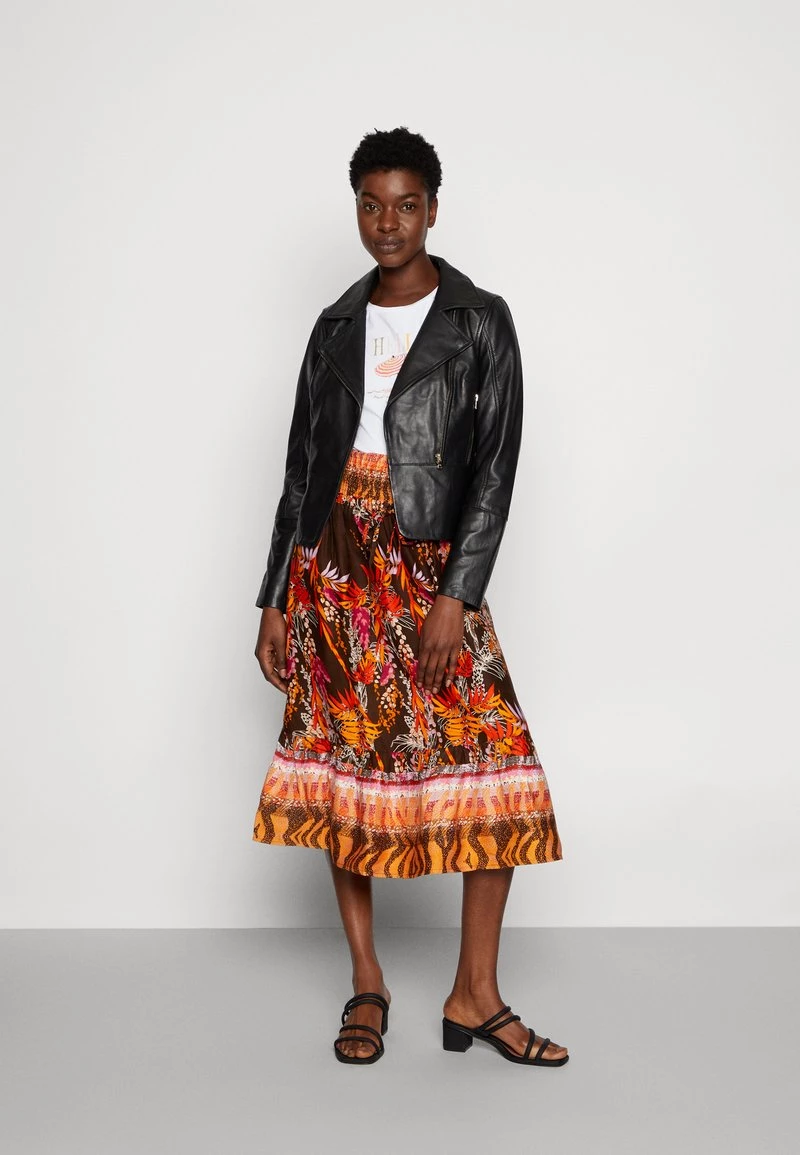 Cream CRWILLOW SKIRT Jupe Longue Java Tropic 2 Cream CRWILLOW SKIRT Jupe Longue Java Tropic – Image 2