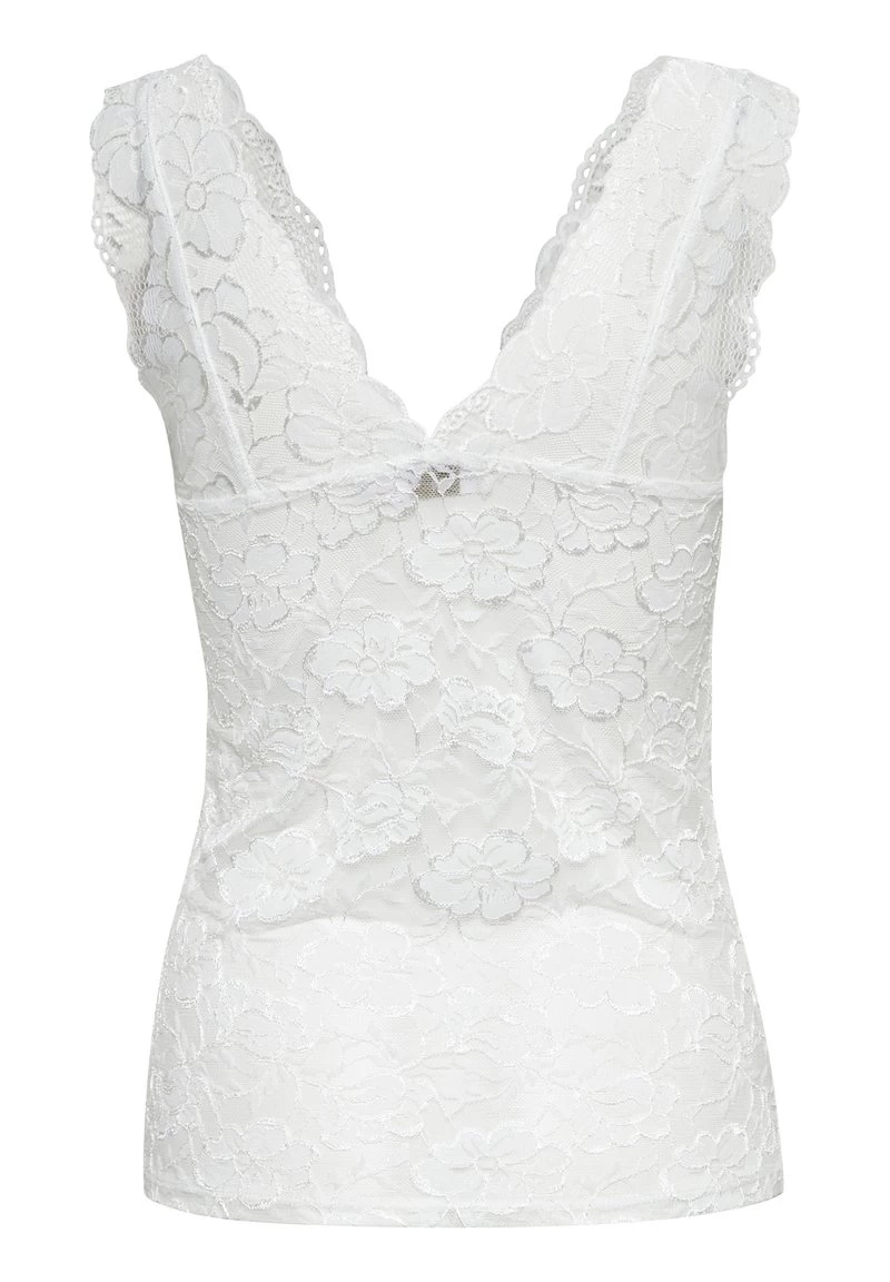 Cream Femme GLAZE Blouse Optical White 7 Cream Femme GLAZE Blouse Optical White – Image 7